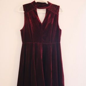 Boutique Maroon Dress